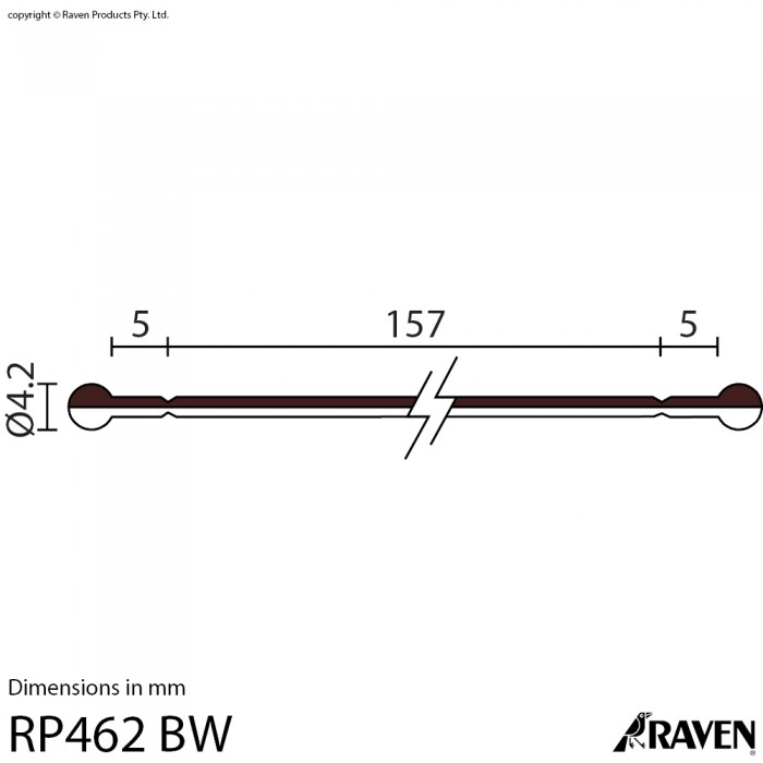 RP462 BW Flexible PVC